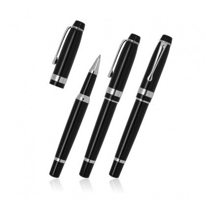 Roller Black Metal Pen